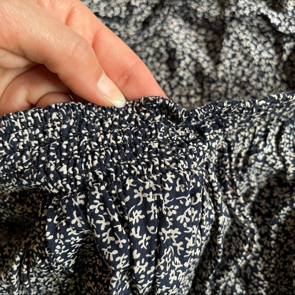 Forever 21 Backless Strapless Mini Dress - Navy/Ivory, Size M - Picture 7 of 11